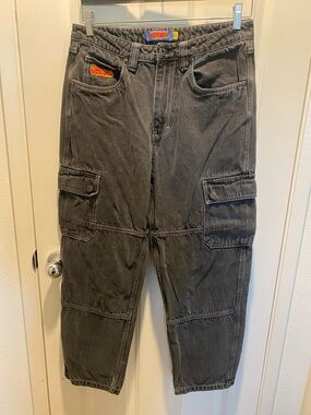 Empyre Black Men's Cargo Jeans EUC